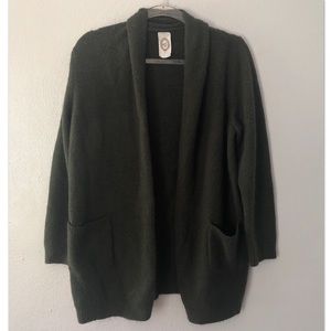 Eleven Star, Dark Green Comfy Sweater